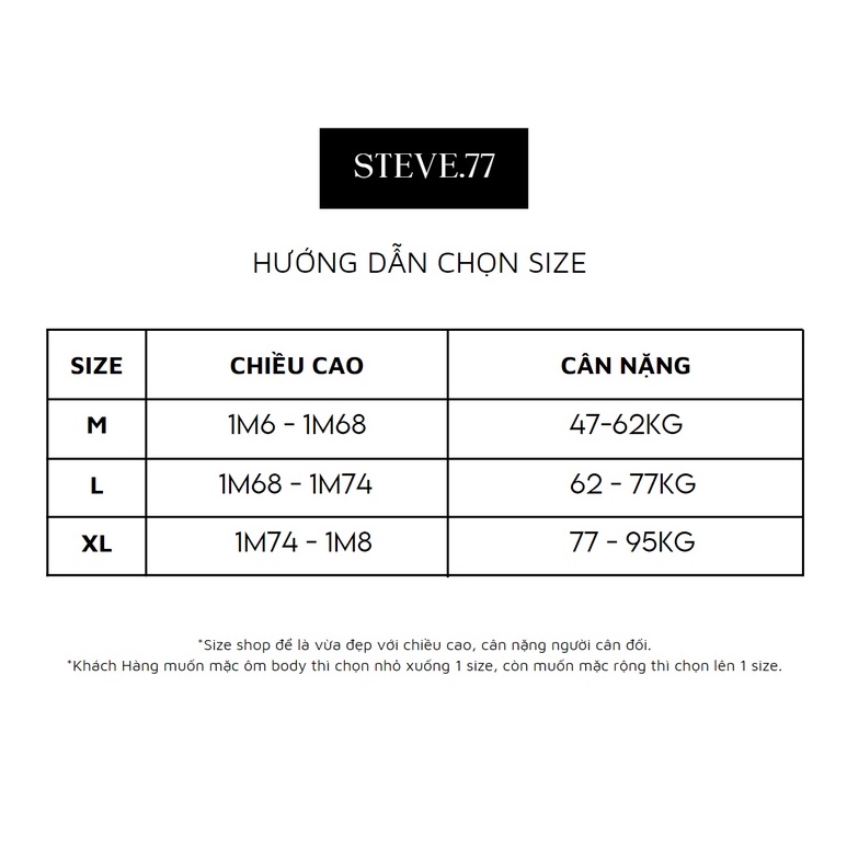 Áo Gile da STEVE.77 trần bông cao cấp