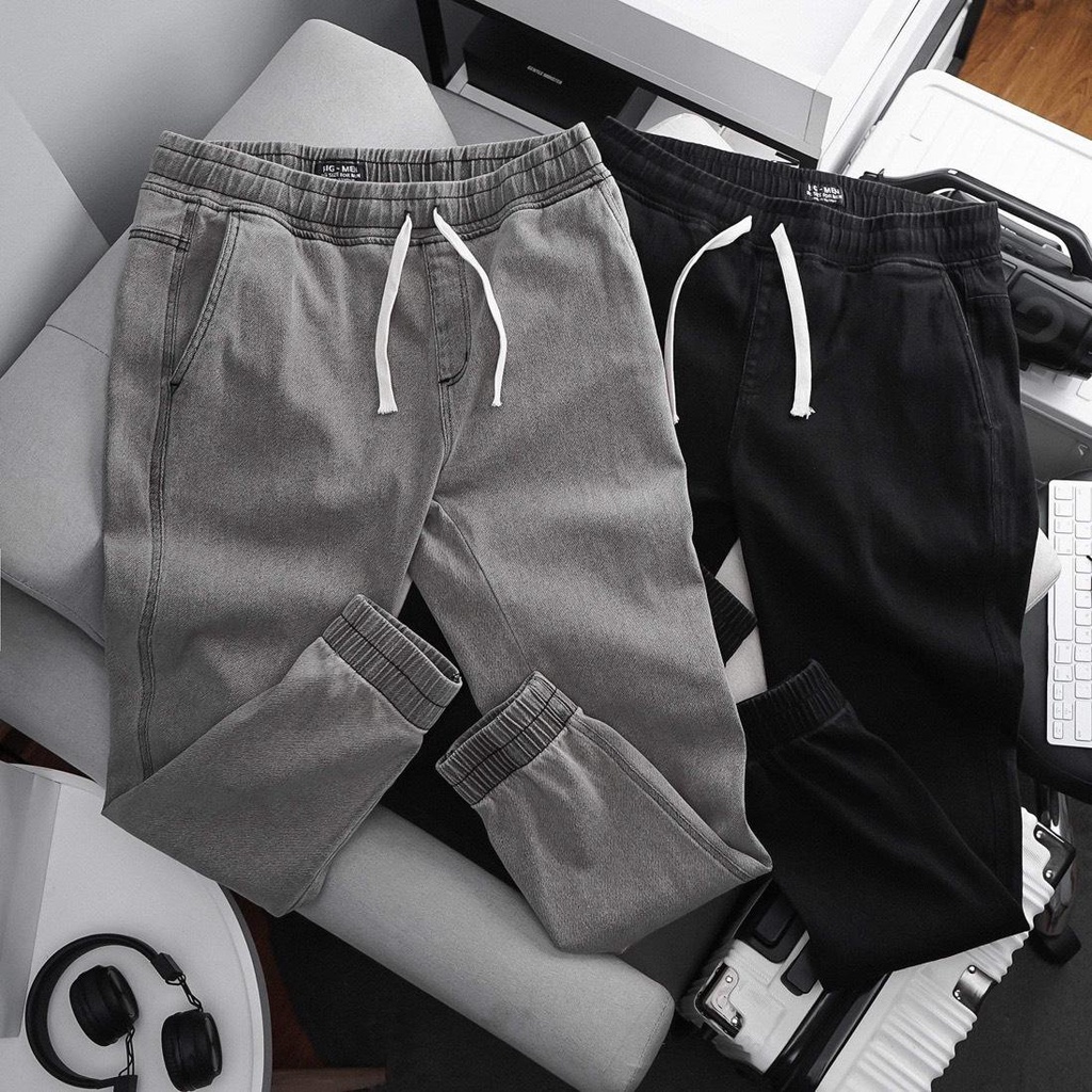 Quần jean jogger bigsize nam siêu co giãn tới 140kg