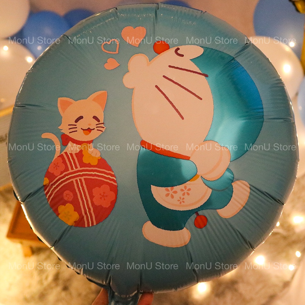 Set bong bóng trang trí sinh nhật DORAEMON DOREMON dễ thương cute - SET C MON0476 TooYoo