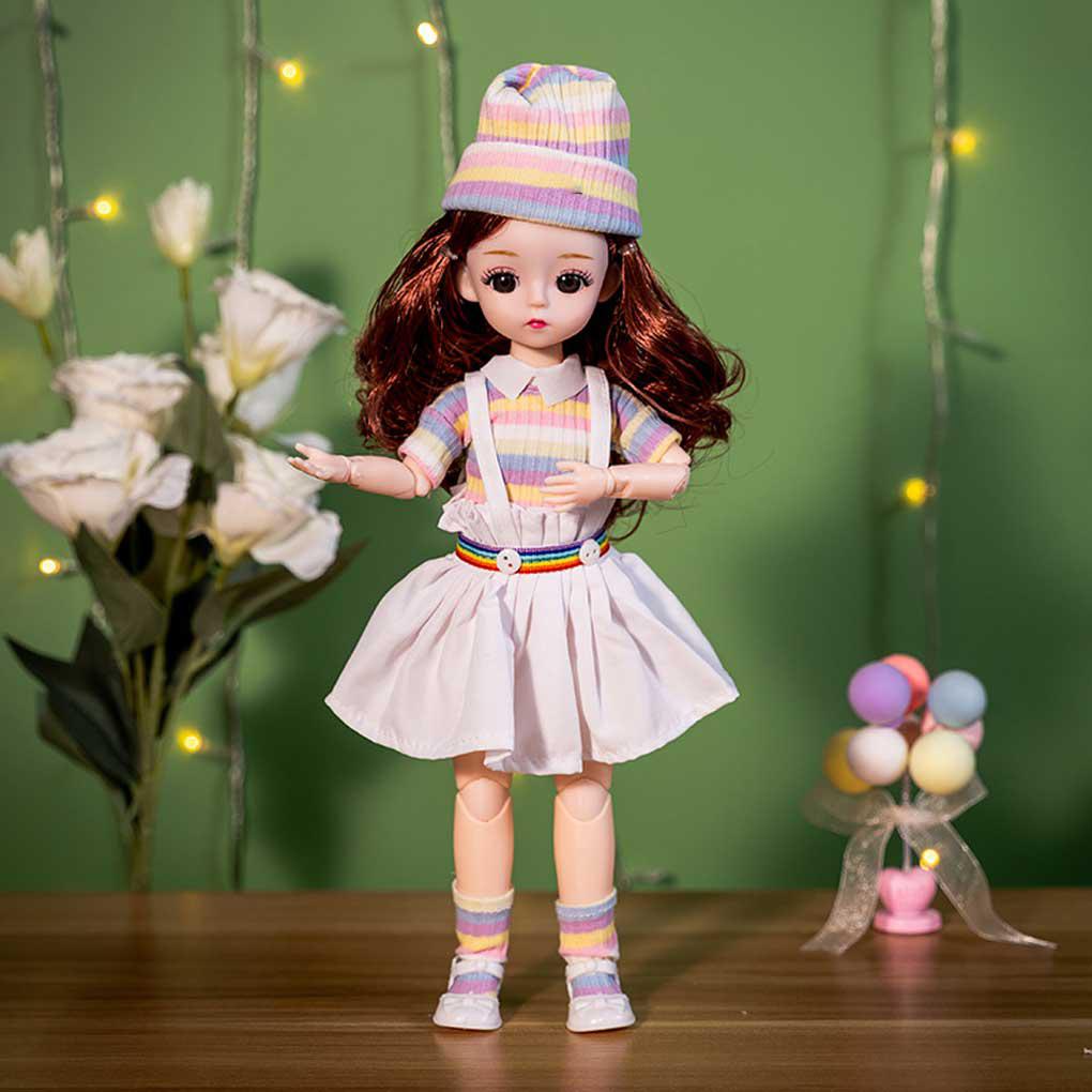 (runbu) Kệ Búp Bê Hoạt Hình Đáng Yêu Để Bàn Trang Trí Khách Sạn Nhà Cửa Có Thể Di Chuyển