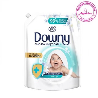 Túi nước xả vải Downy mềm mịn tinh khiết 2.5lit