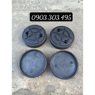 Miếng đệm cao su cầu nâng 2 trụ