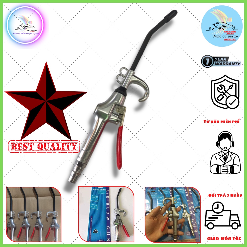 Súng xì khô siêu xịn có 102 Nhập Khẩu Đài Loan = Thép Không Gỉ