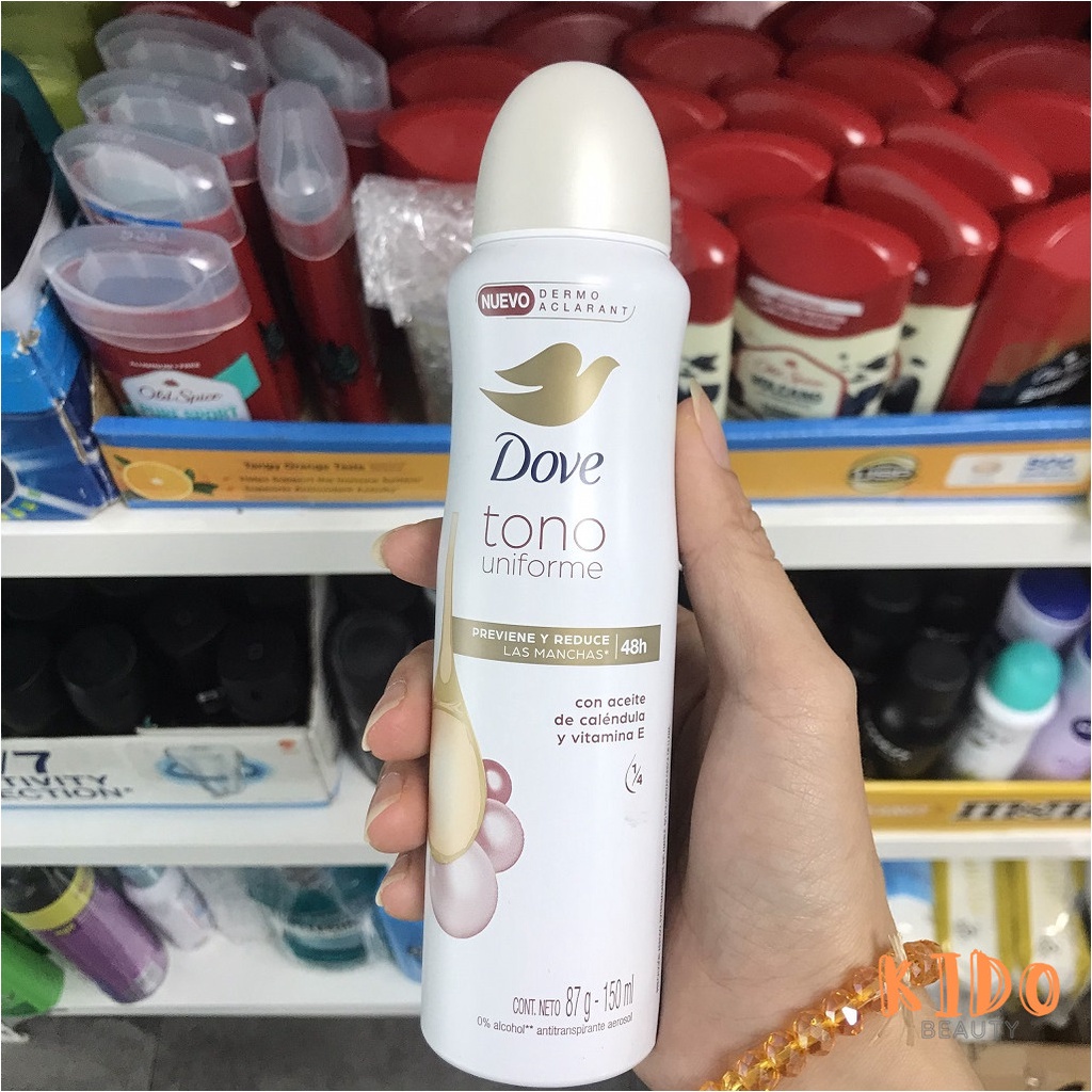 Xịt thơm body nữ DOVE 150ml (khử mùi toàn thân)