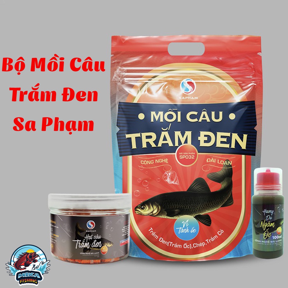 BỘ MỒI CÂU TRẮM ĐEN SA PHẠM