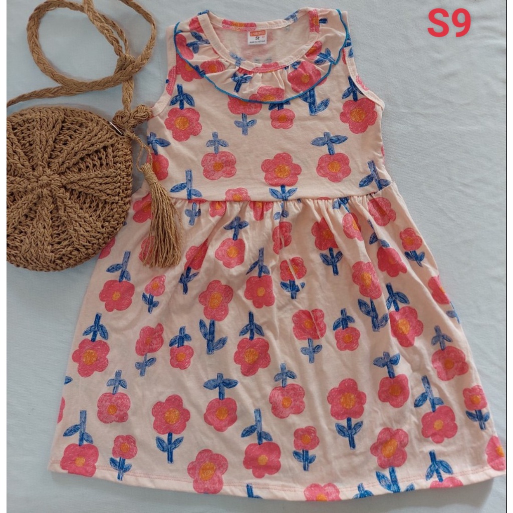 ĐẦM THUN XUẤT DƯ GIÁ RẺ CHO BÉ, ĐẦM XÒE