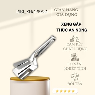 Xẻng chiên đồ ăn gắp thực phẩm thông minh bằng inox (XG04)