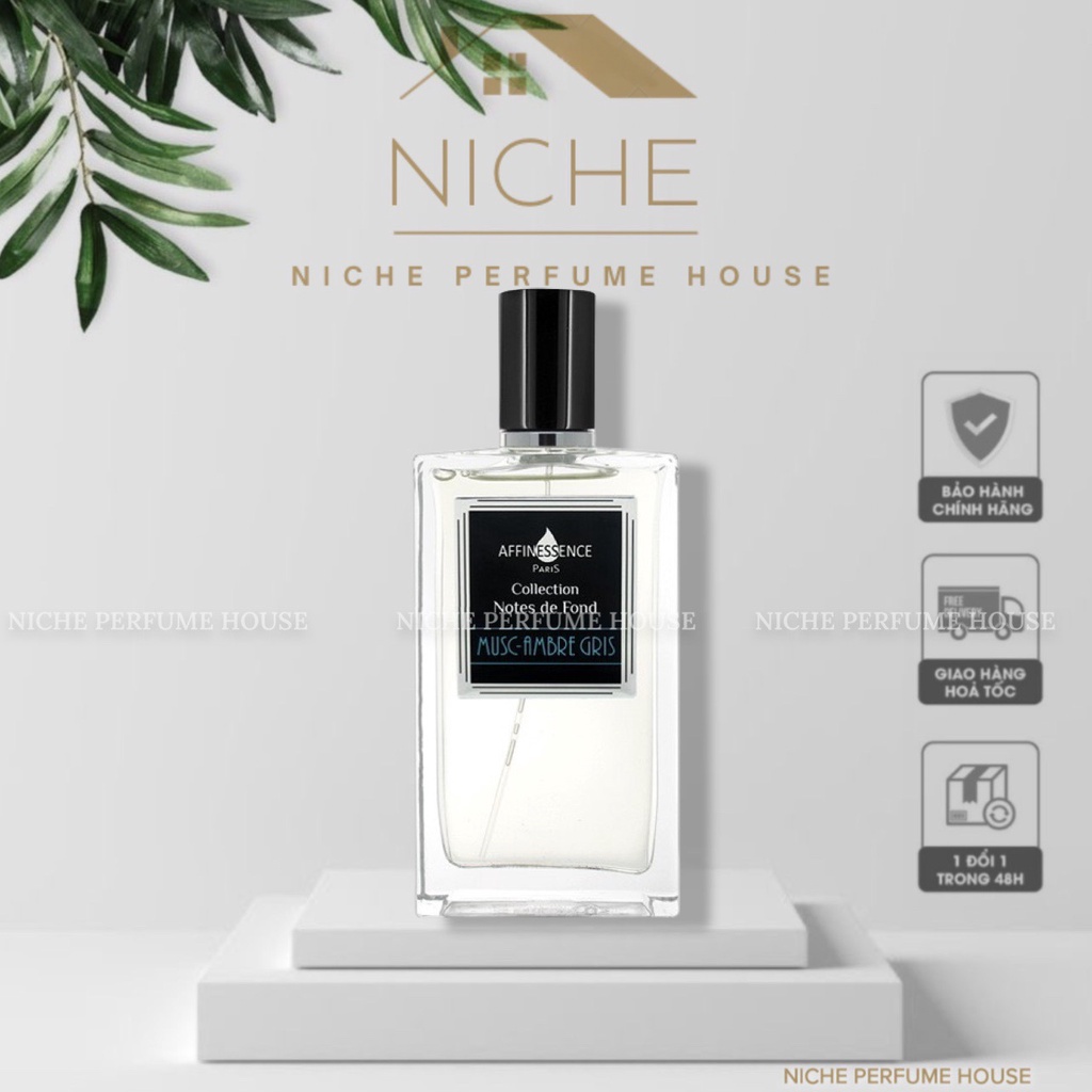 Nước hoa AFFINESSENCE PARIS Musk-Ambergris (2ml/5ml/10ml)
