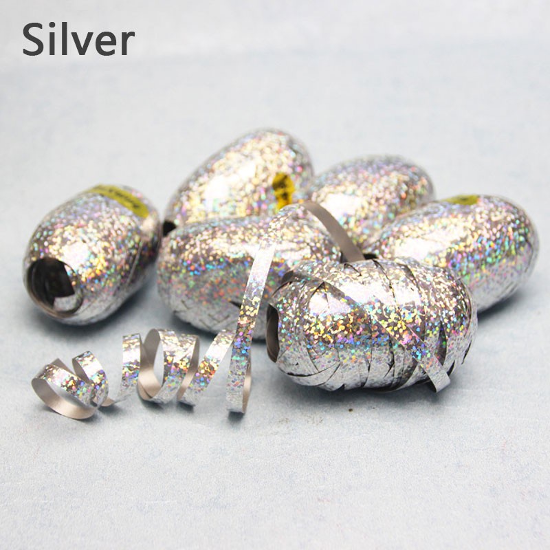 Ruy băng kén buộc đuôi bóng trang trí sinh nhật, phòng cưới dài 10m