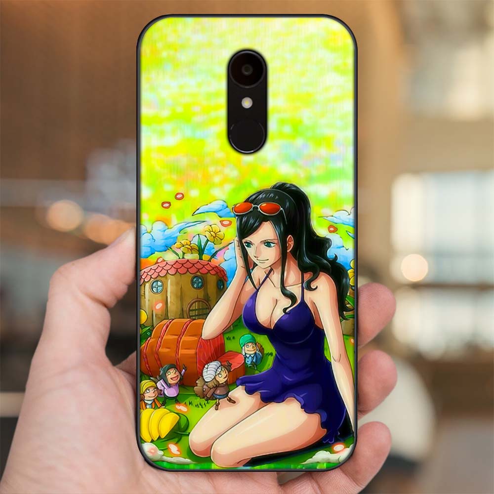 Ốp lưng Xiaomi Redmi 5 viền đen in hình Nico Robin One Piece Đảo Hải Tặc