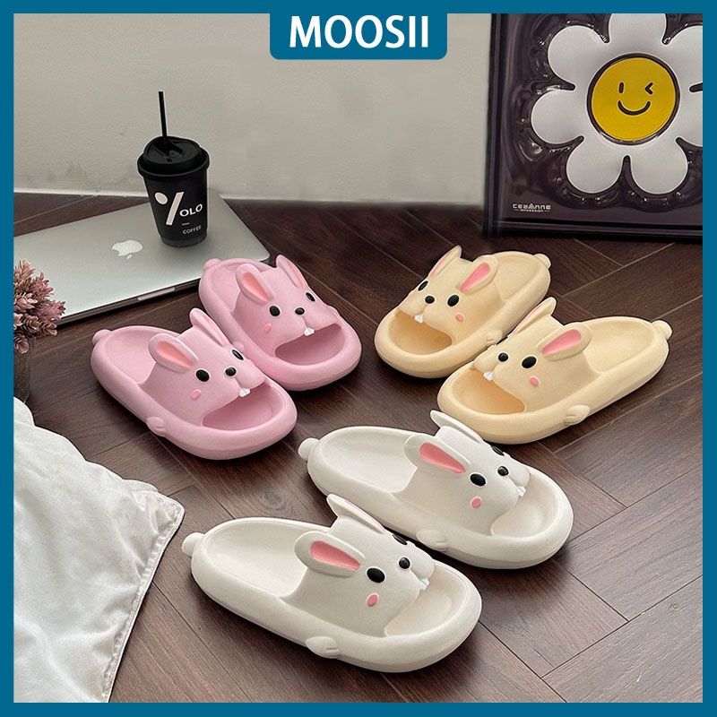 Dép Nữ Quai Ngang Hình Thỏ Moosii Y1208
