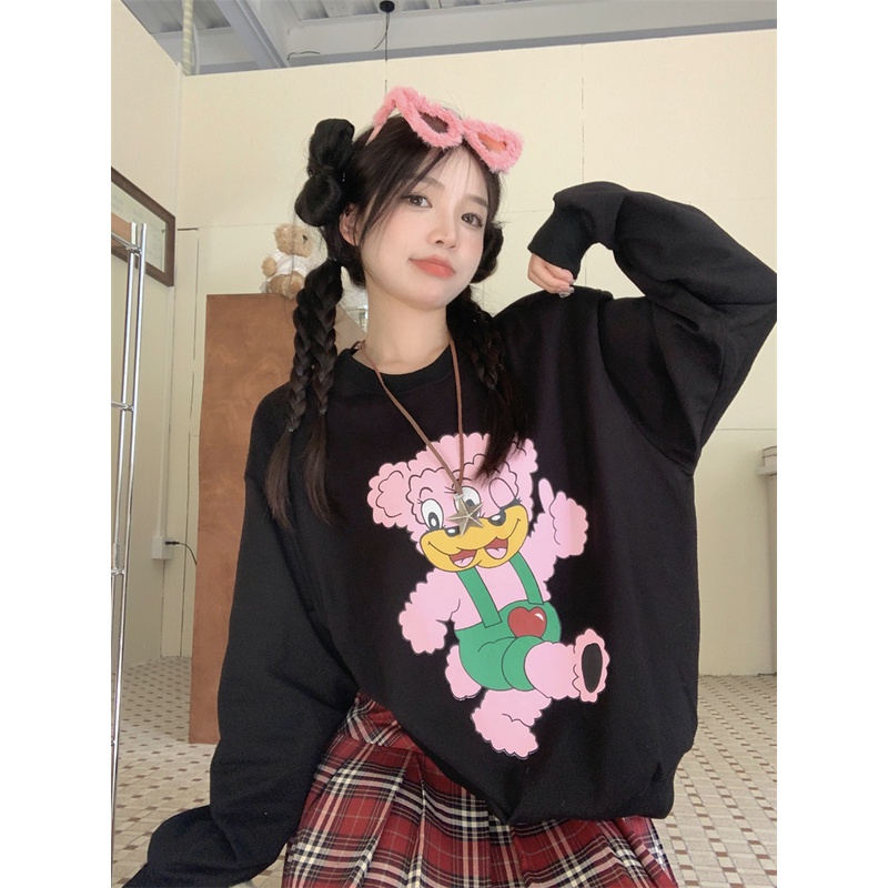 NRVP Áo Thun Nữ Dài Tay 100% Cotton Phong Cách Hàn Quốc Thời Trang Mới 2023