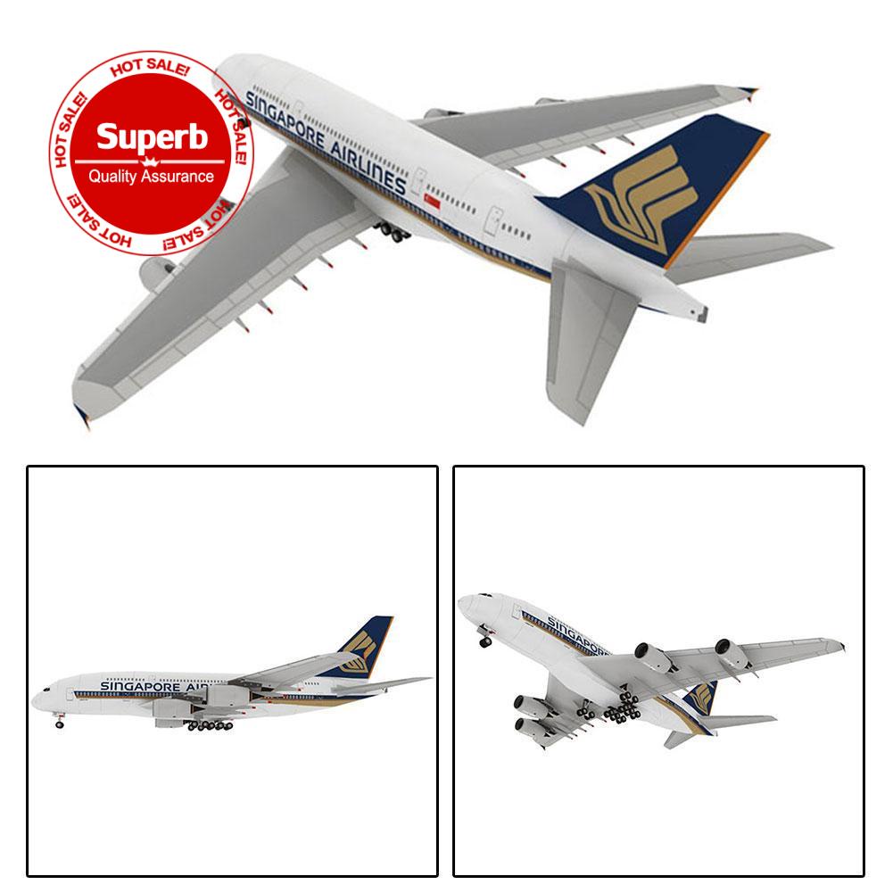 Giấy máy bay UAE Airbus A380 Hàng không Thủ công dân A380 Airbus A8S7