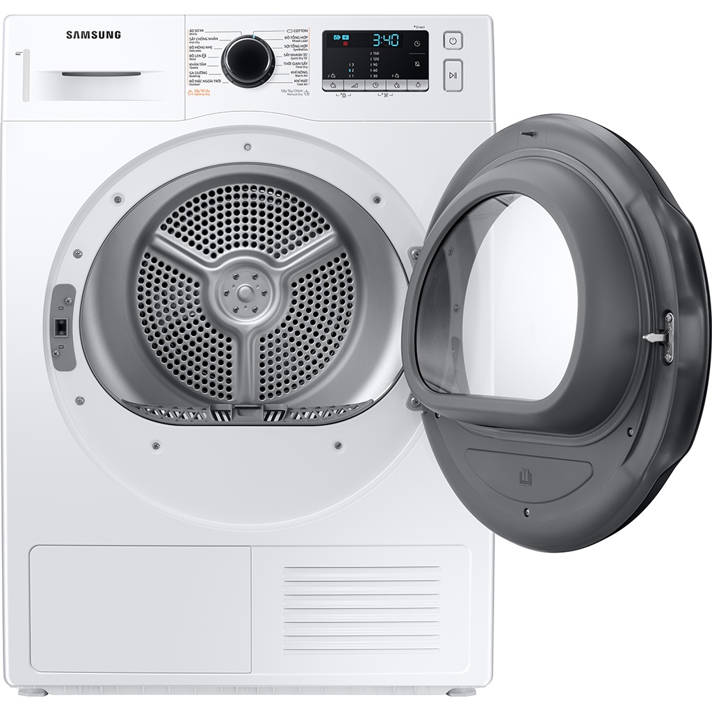 Máy sấy bơm nhiệt Samsung 9 kg DV90TA240AE/SV