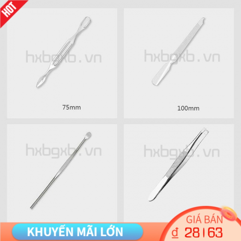 [Hàng mới về] Set 7 dụng cụ cắt móng chuyên nghiệp kèm hộp đựng