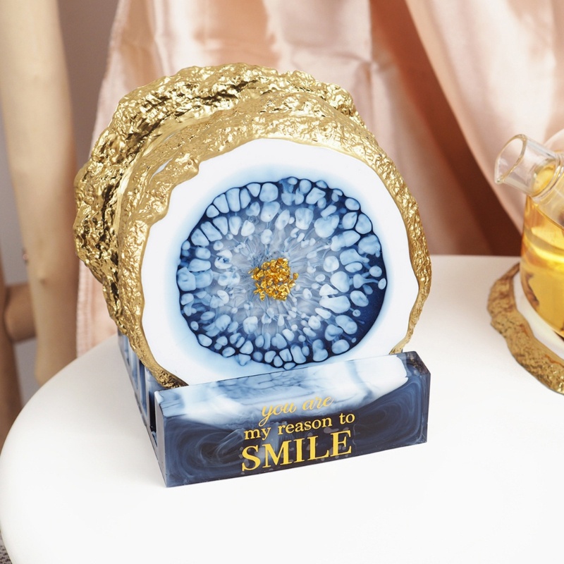 Set 5 Khuôn Làm Bánh Hình Oval / Tròn / Vuông Độc Đáo Tiện Dụng