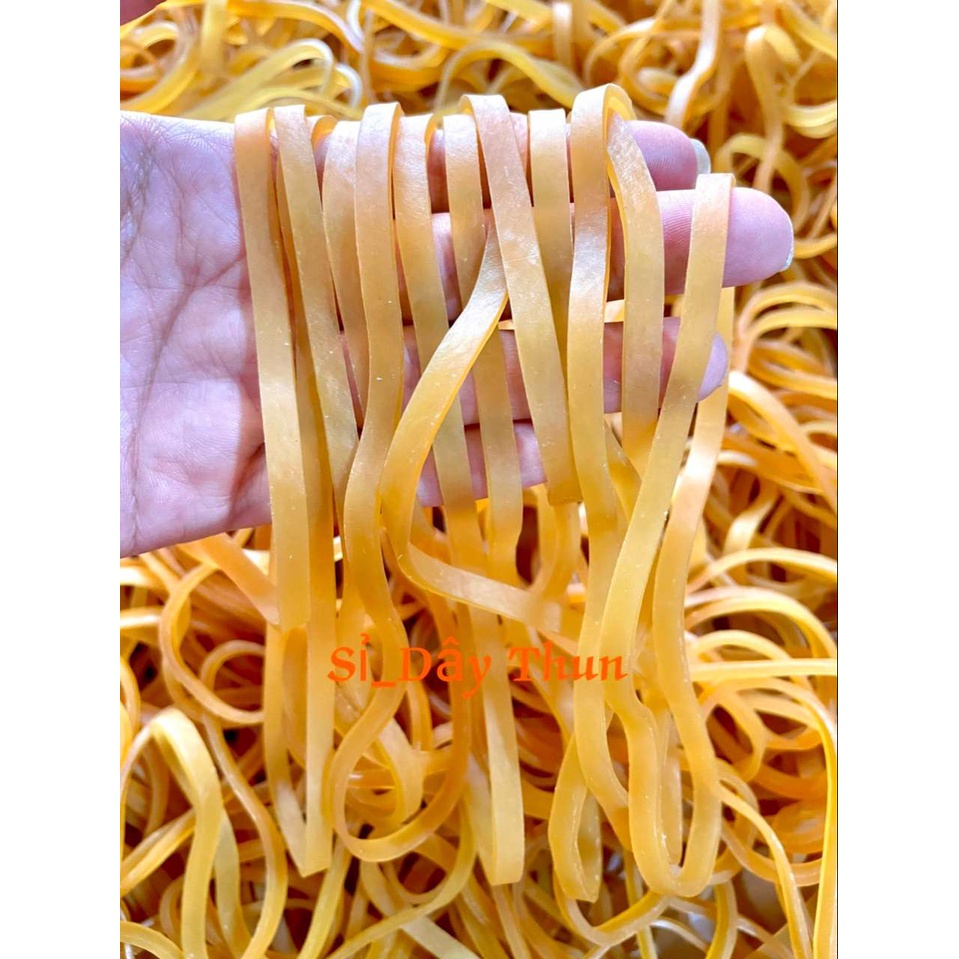 Dây Thun bản dày, bản to, cỡ lớn kích thước 320x5mm đường kính 100cm - Hiệu Tân Thành bịch 500g