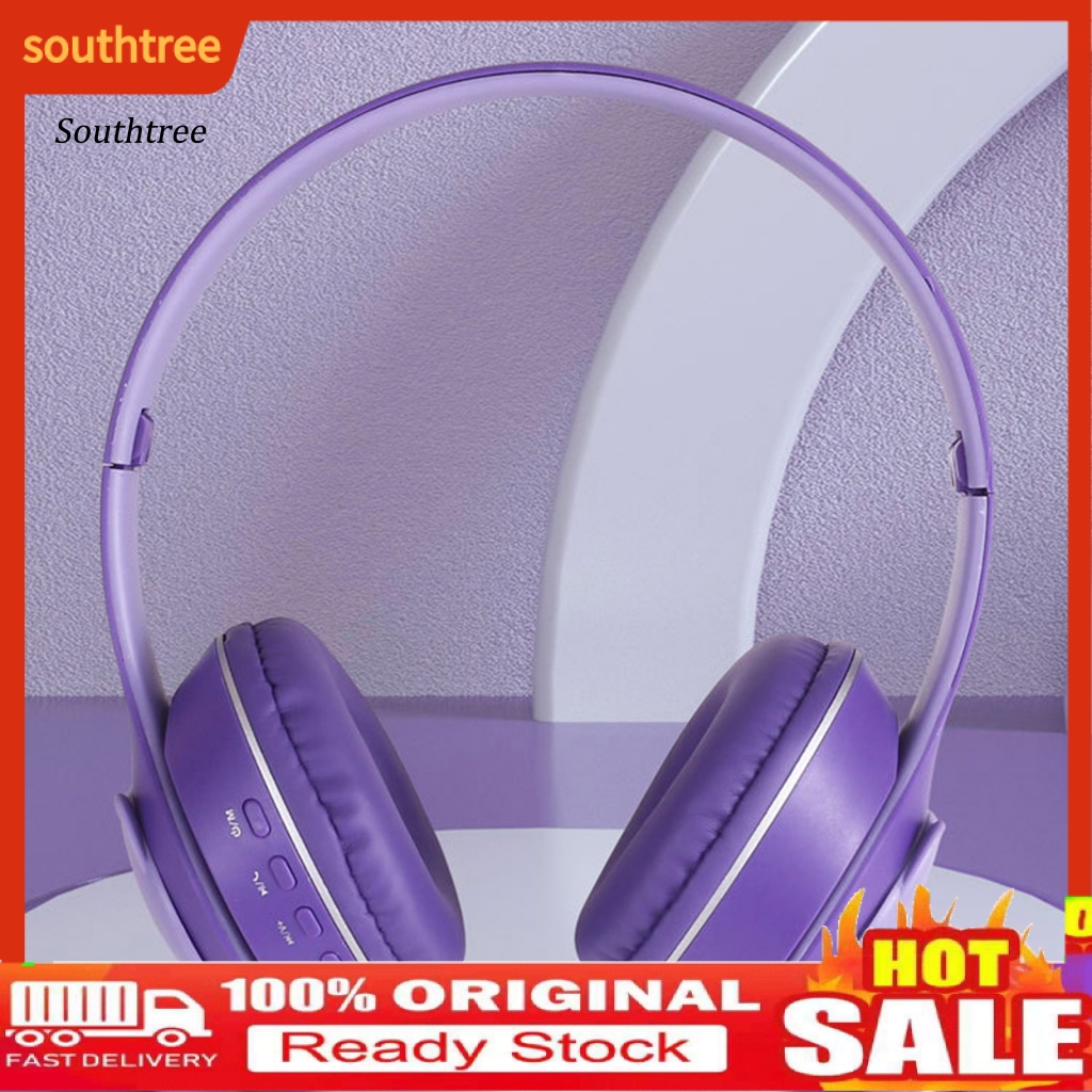 1 Bộ Tai Nghe Chơi Game Không Dây Bluetooth 5.0 Phát Sáng Hỗ Trợ Thẻ Nhớ SD