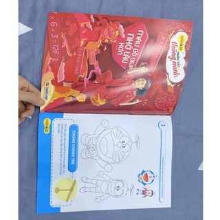 Tập tô màu Khám Phá Bảo Bối Doraemon