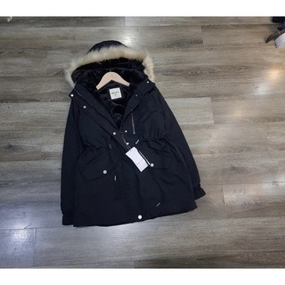 [Ảnh thật + video] Áo parka mind vnxk đen túi dọc