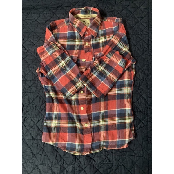 Áo flannel Hollister vintage