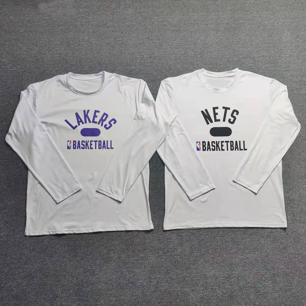 Áo Thun Tay Dài Thể Thao Bóng Rổ James Curry Ba Quả Bóng Rổ Giữ Ấm Cho Nam