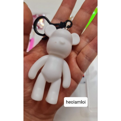 TRÒ CHƠI ĐÍNH ĐÁ MÓC KHÓA TREO GẤU BỤNG BỰ BẢN NÂNG CẤP 2 MÀU ĐÁ TRONG HỘP NHỰA