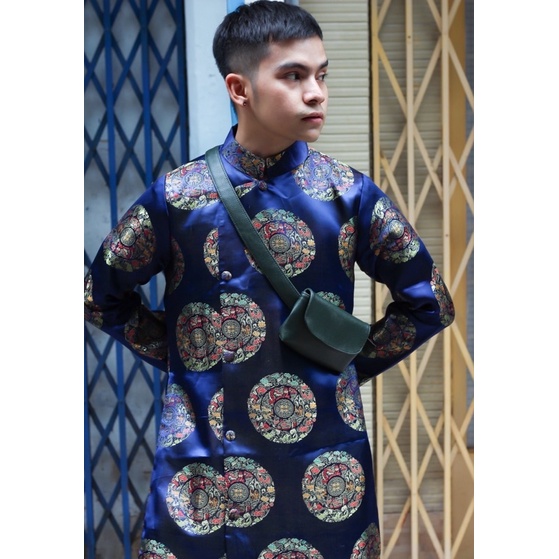áo dài gấm ÉmM