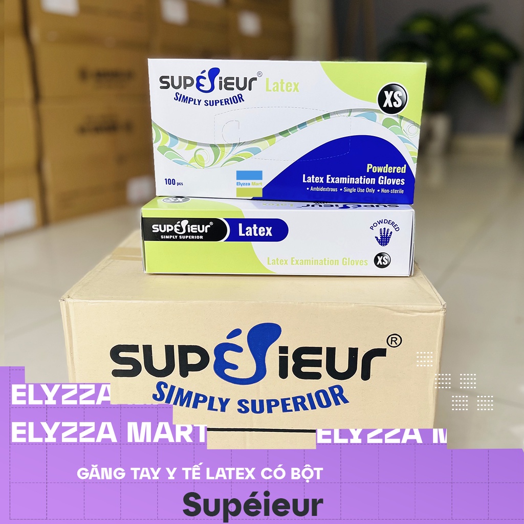 Găng Tay Y Tế Có Bột Superieur