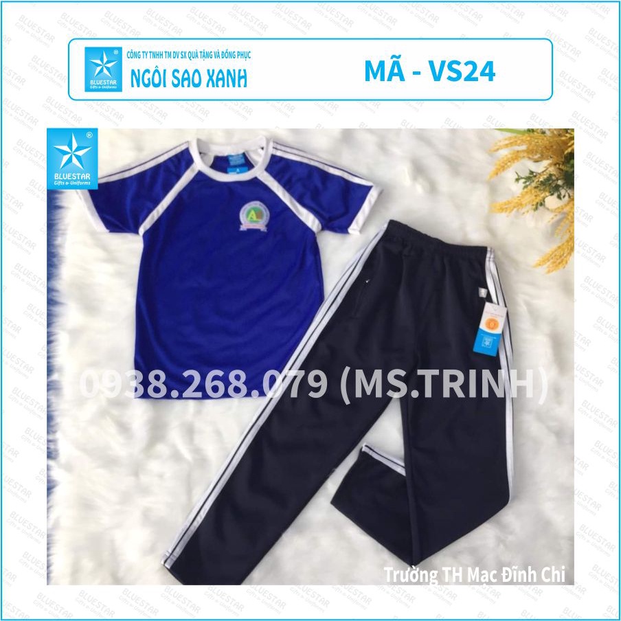 Áo thể dục - Tiểu học Mạc Đỉnh Chi
