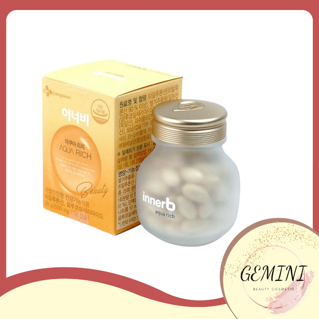Viên uống cấp nước Innerb Aqua Rich Hộp 70 viên chính hãng