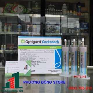 Thuốc diệt gián Optigard Cockroach Bait (Tuýp 30g) sử dụng