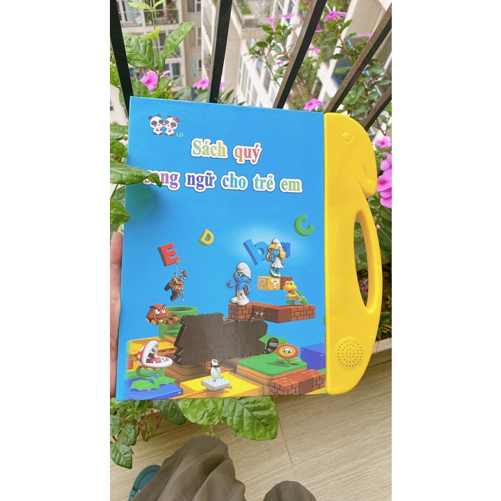 Đồ Chơi Bảng Điện Tử Song Ngữ Cho Bé Tập Nói - Giúp Bé Học Tốt Toán - Tiếng Việt - Tiếng Anh