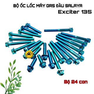 Ốc Lốc Máy GR5 Đầu SALAYA Cho EX135 - EX150 - WINNER - VARIO - RAIDER FI