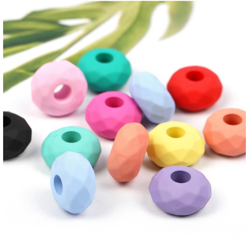 10 Hạt cườm ST.KUNKKA bằng acrylic 14mm làm trang sức/ trang trí điện thoại