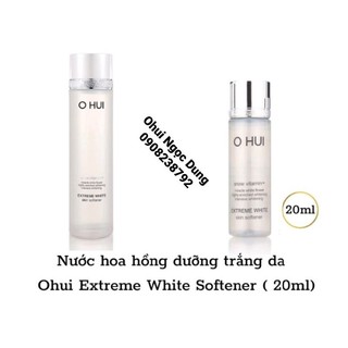 Chính hãng Nước hoa hồng dưỡng trắng da Ohui Extreme White Skin Softener