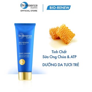 Bio Essence Sữa Rửa Mặt Renew Chiết Xuất Sữa Ong Chúa (Da Dầu/Hỗn Hợp) 100g