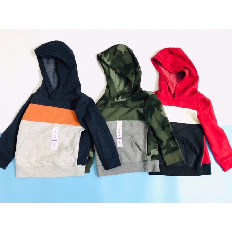 BÁN BUÔN SỈ áo nỉ có mũ xuất dư bé trai bé gái mẫu kẻ hot trend bé 1-5y