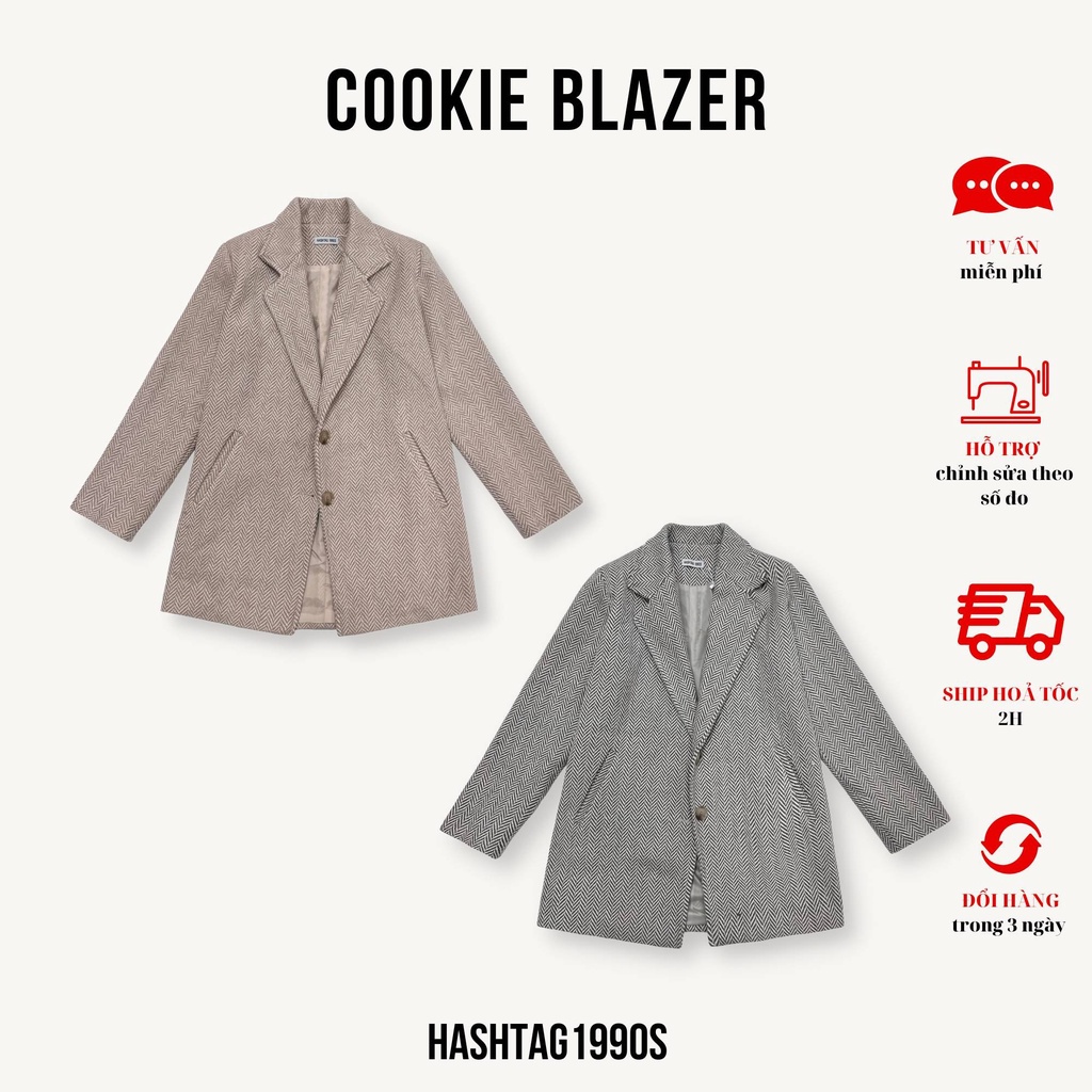Áo Blazer Dạ - COOKIE BLAZER
