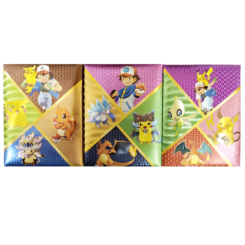 Bộ 10 Thẻ Bài Pokemon GX EX Laser Tiếng Anh