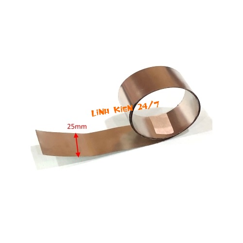 KẼM HÀN ĐÔI CELL PIN 0.15X25MM (1 MÉT)