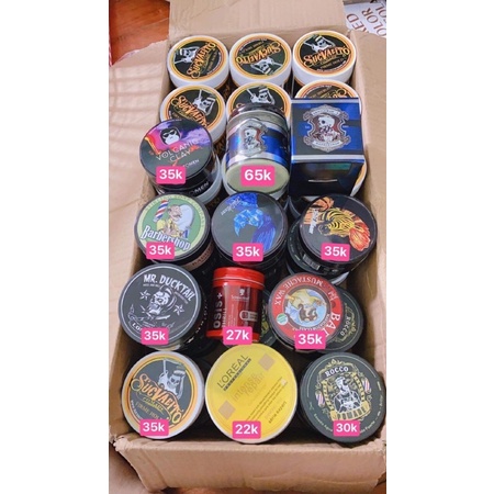 Sáp vuốt tóc nam giữ nếp lâu