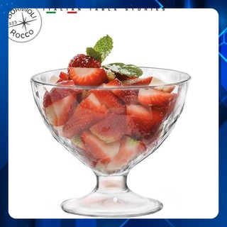 Combo 6 ly kem thủy tinh Diamond 220 ml -Made in Italy
