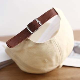 Mũ lưỡi trai THE CAPAL thêu hình hươu cao cổ thời trang thường ngày dành cho nữ