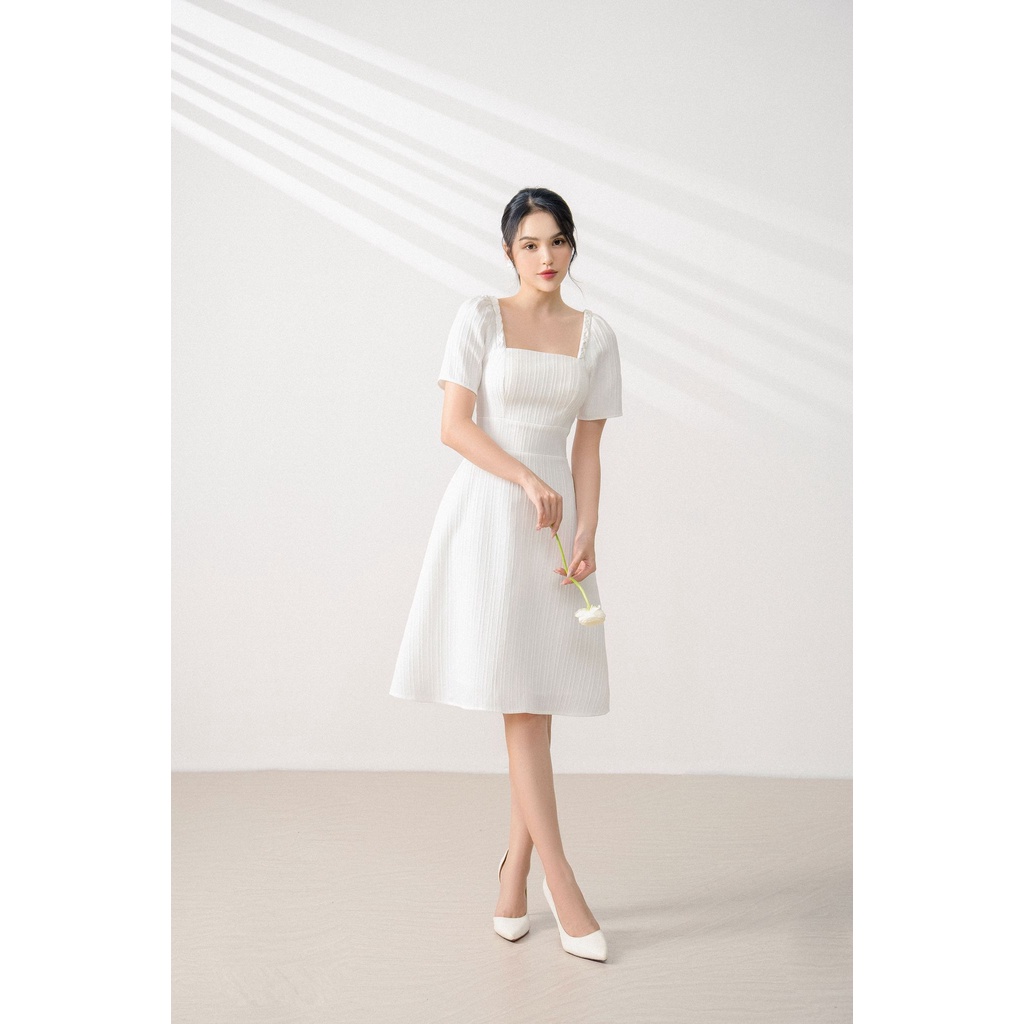 OLV - Đầm Naomi Square Neck Dress