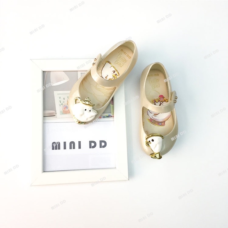 Giày cốc chén nhựa thơm chuẩn hãng MINI DD siêu xinh cho bé gái