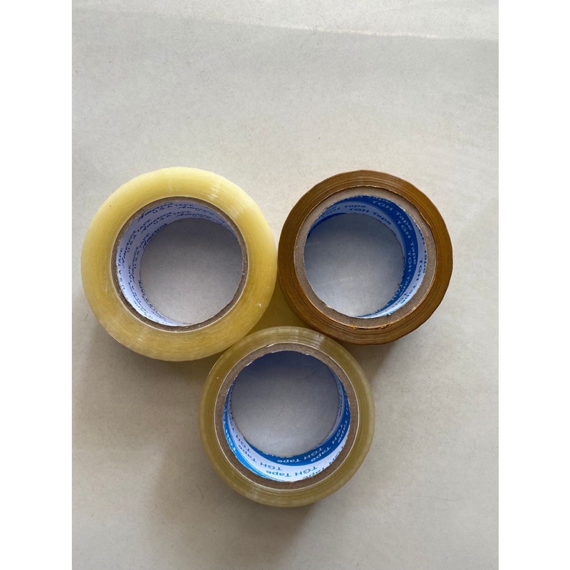 Băng keo trong, đục, loại 100YARD,120 YARD , băng keo dán thùng, gói hàng siêu dính, siêu chắc chắn
