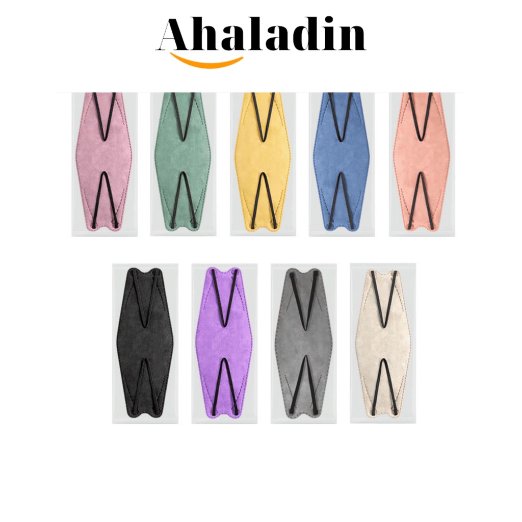 Khẩu trang KF94  kháng khuẩn phong cách thời trang 5 màu Morandi