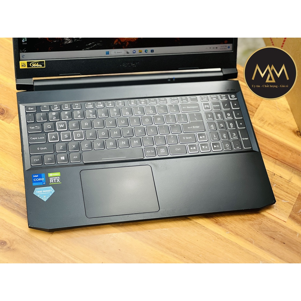 ACER NITRO 5 GAMING AN515-57-74RD I7 11800H RAM 8GB SSD 512GB RTX 3050 4GB 144HZ CHUYÊN GAME GIÁ RẺ