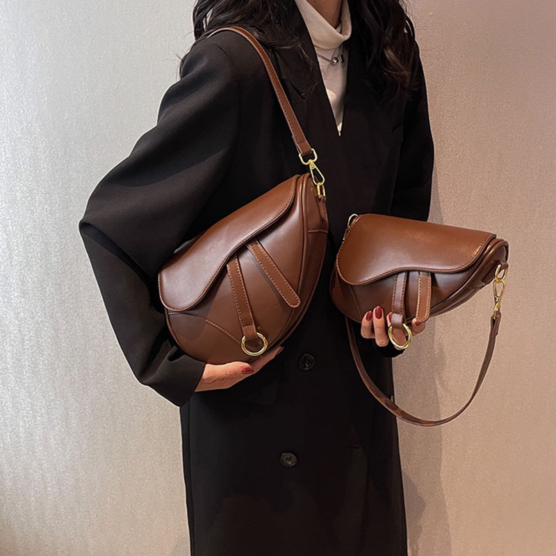 Túi xách yên ngựa IELGY đeo chéo thời trang nữ